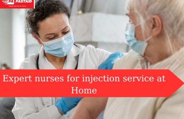 Expert nurses for injection service at home